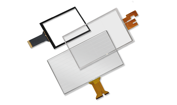 What are the sturdy panel materials for touch screens