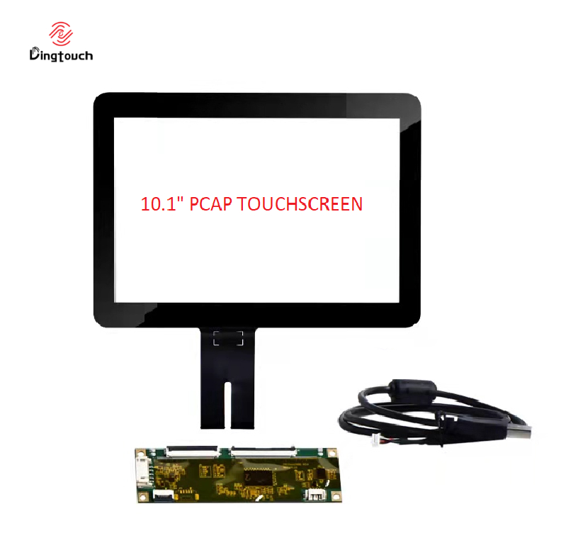 10.1 inch industrial transparent multitouch touch screen panel