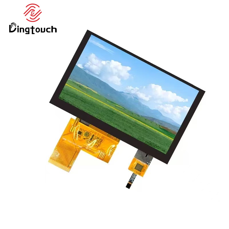 5 inch 800x480 dots touch display with 350dots