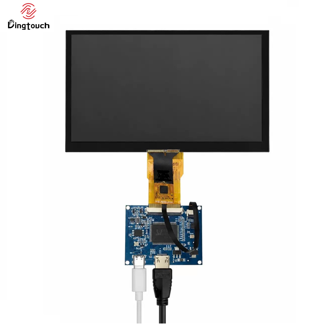 7 inch capacitive touch screen display with HDMI board
