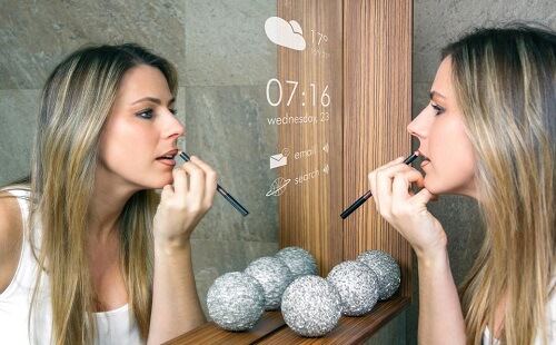 smart mirror touch screen