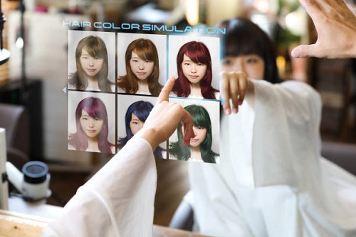 smart mirror touch screen