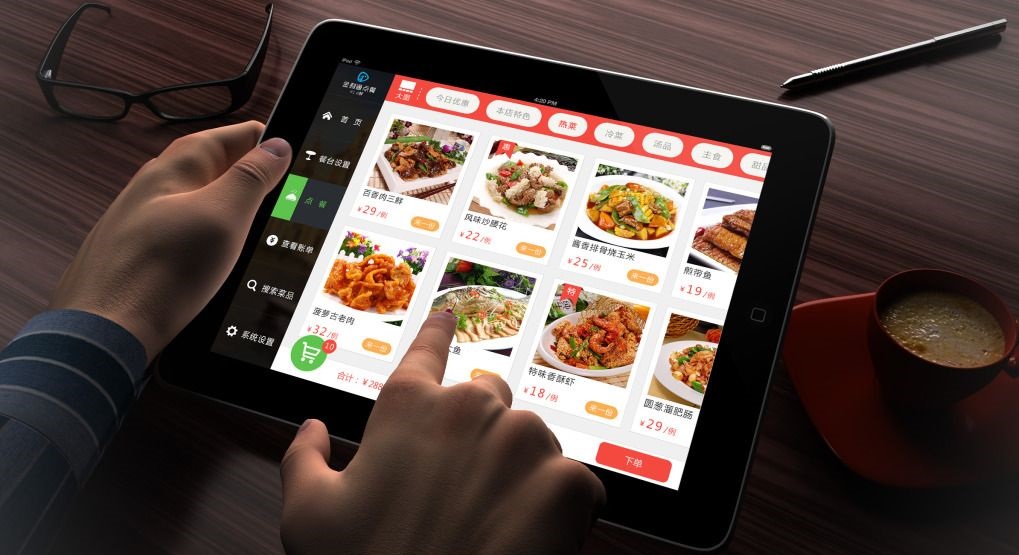 Touch-Screen-In-Restaurant