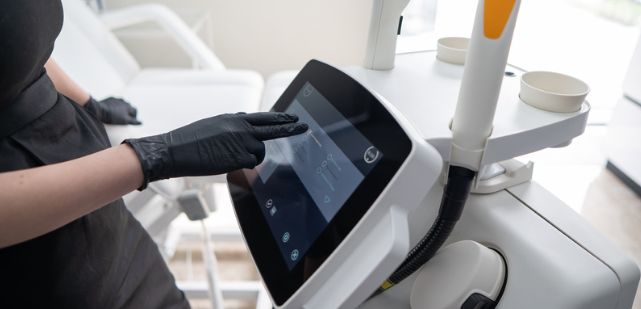 Antibacterial touch screen Antibacterial touch screen