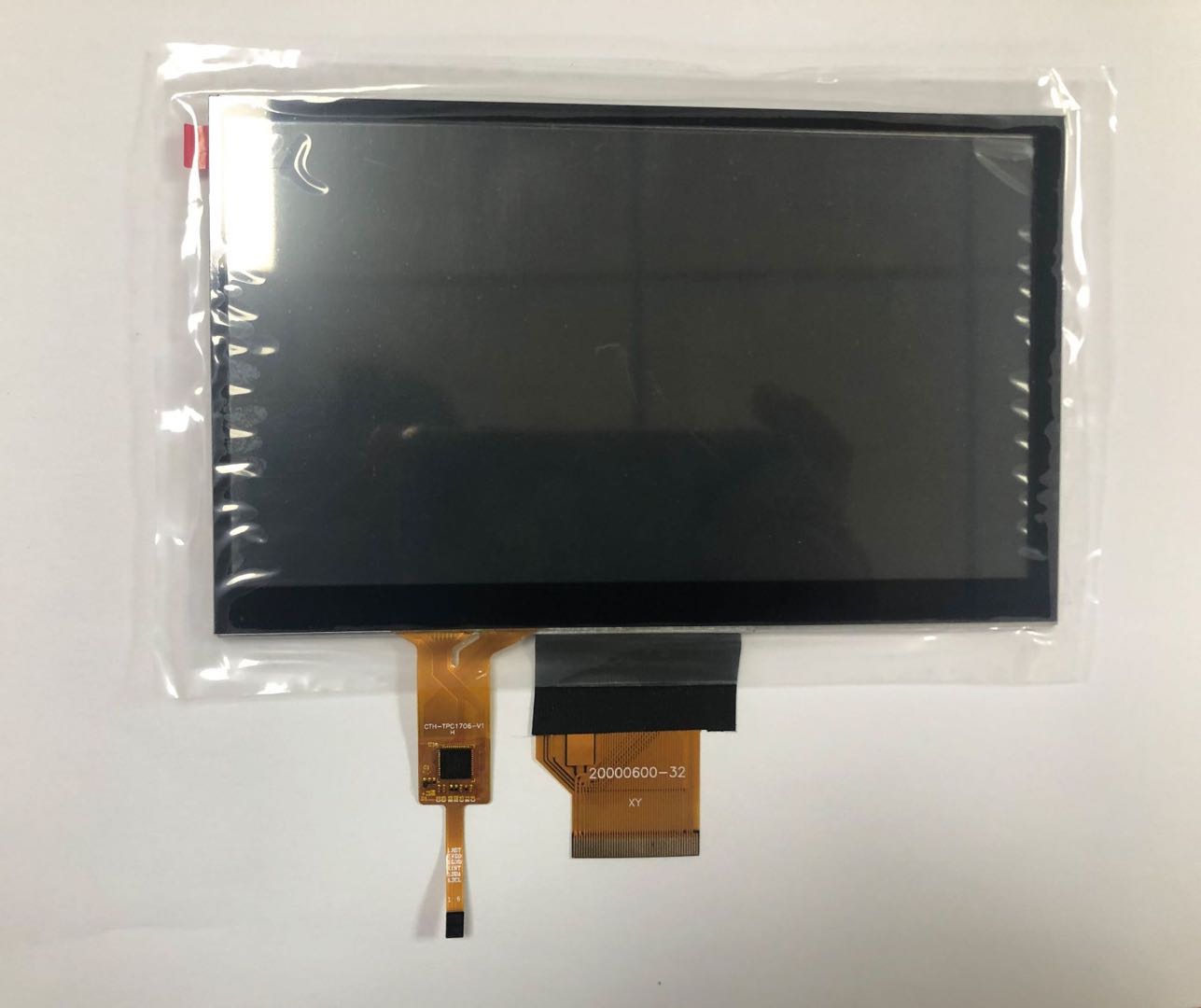 Oscilloscope touch screen