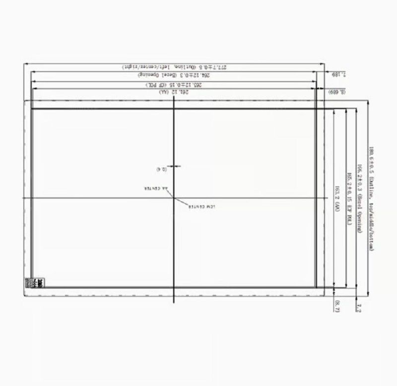 12.1-Inch Industrial-Grade Capacitive Touch Panel & LCM