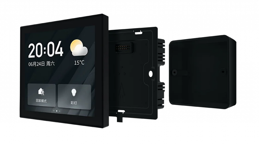 4.0-Inch TFT LCD Smart Home Display 86-type standard electrical boxes