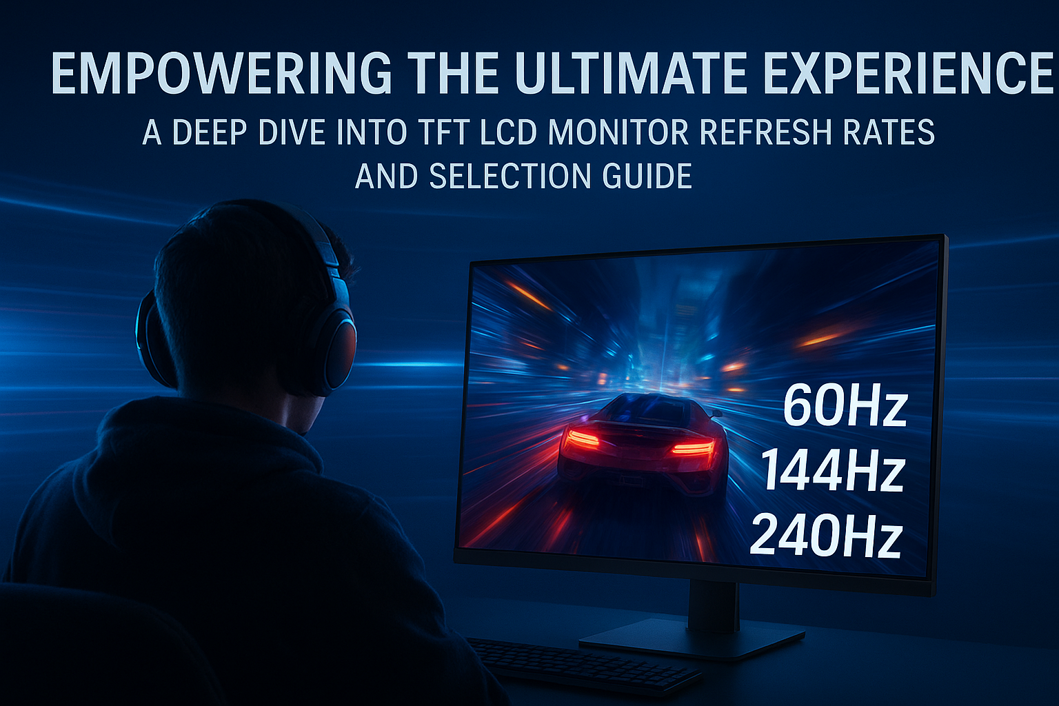 A Deep Dive into TFT LCD Monitor Refresh Rates and Selection Guide