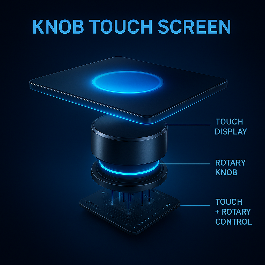 Knob Touch Screen Solutions: Integrating Touch and Rotary Control for Smarter Interaction
