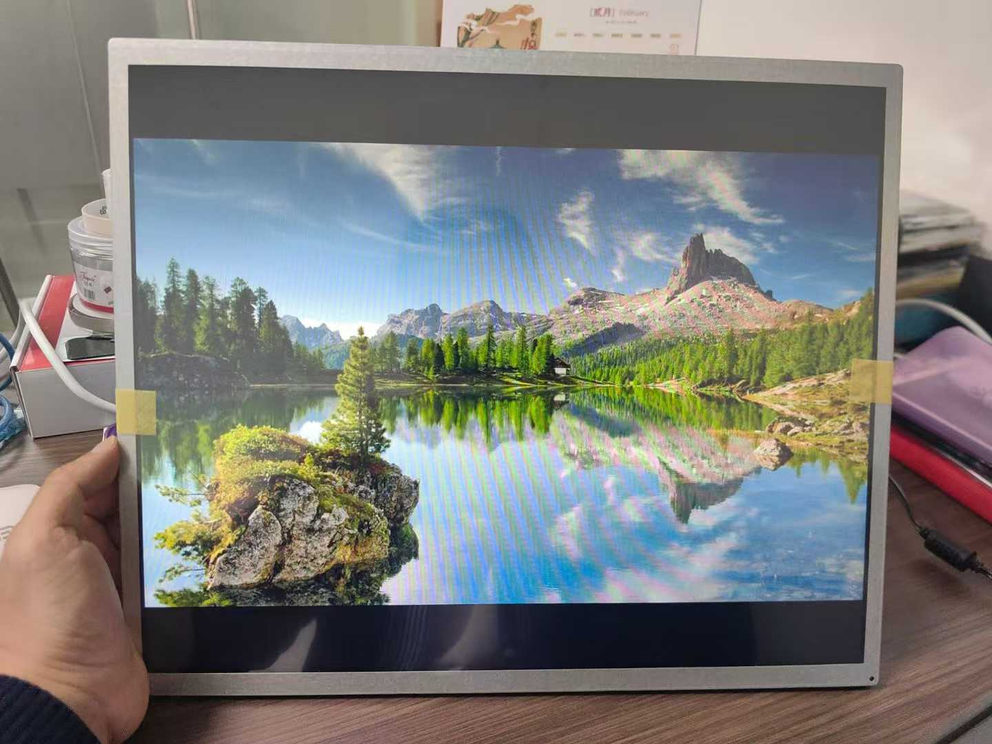 15-Inch IPS LCD Display: High Brightness, LVDS/eDP Interface, and Custom Touch Solutions by DINGTouch