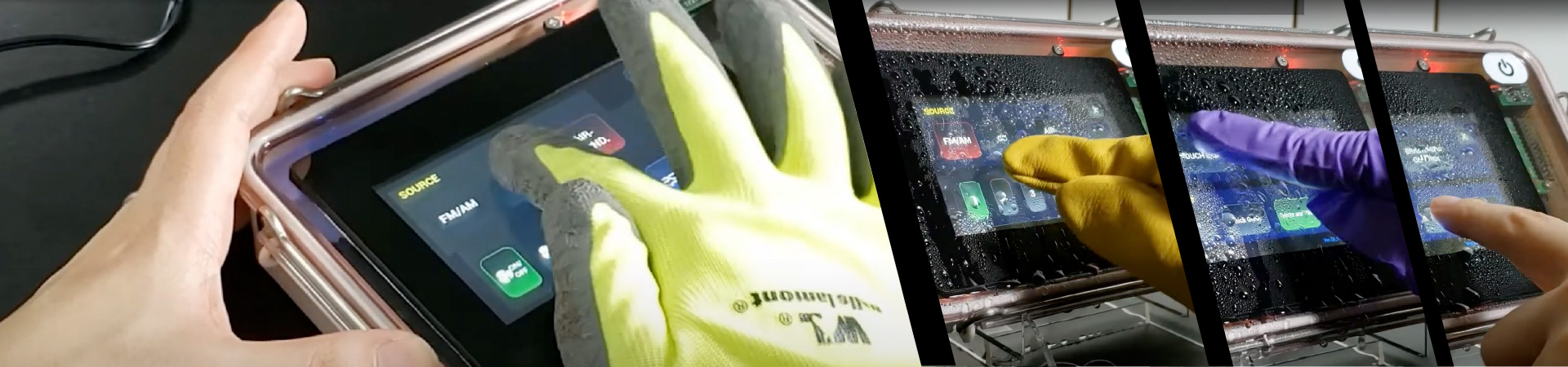 Aqua Switch Waterproof Capacitive Touch Buttons Precise Control — Even with Gloves On DINGTouch Waterproof & Anti-False-Touch Custom <a href=https://www.szdingtouch.com/new/touchscreen.html target='_blank'>touchscreen</a>, Engineered for Harsh Environments