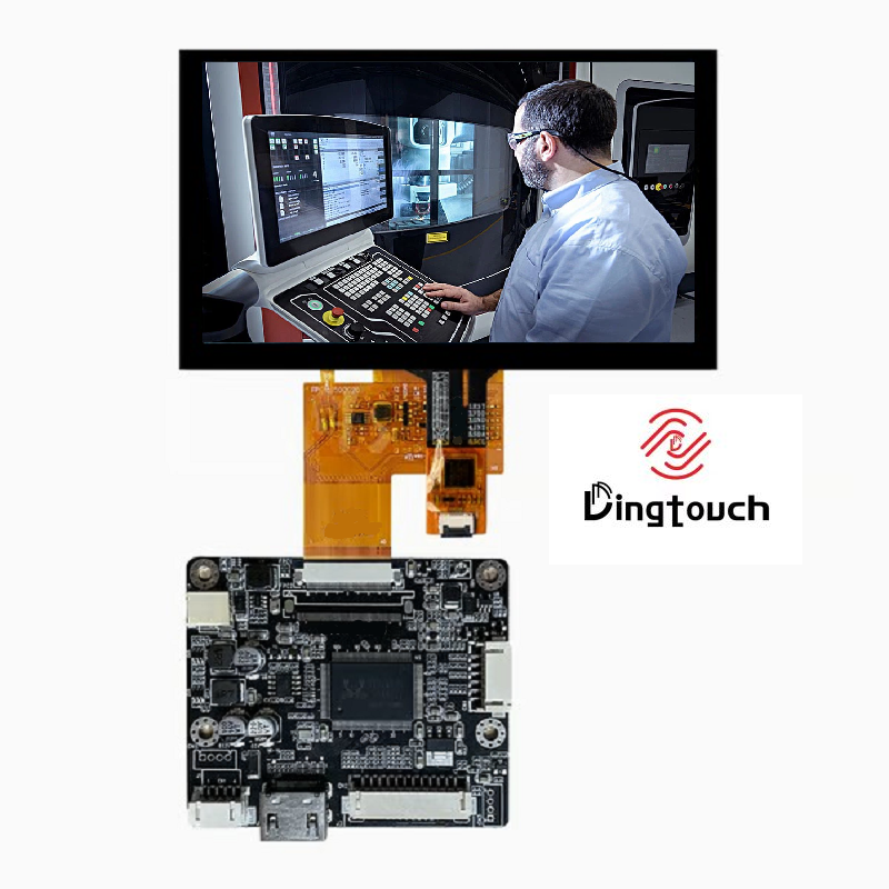 5.0-Inch TFT LCD Display with Capacitive Touch Panel