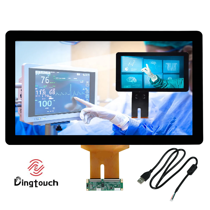 21.5 inch usb <a href=https://www.szdingtouch.com/new/capacitive-touch-screen.html target='_blank'>capacitive touch screen </a>panel