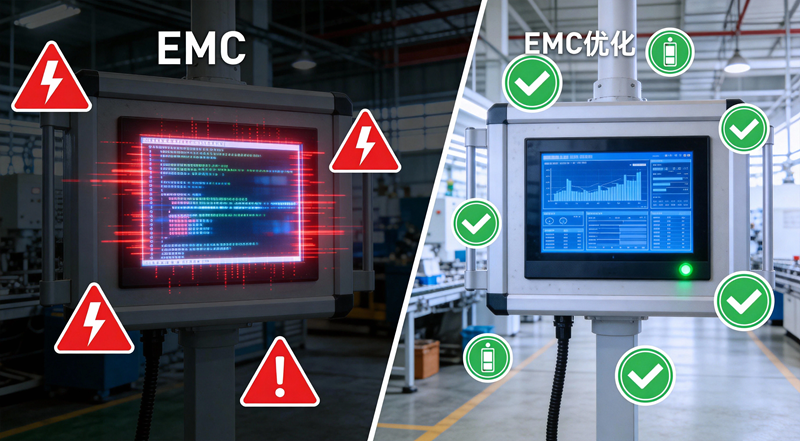 How EMC Requirements Influence Industrial LCD Design Decisions
