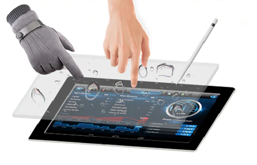 Outdoor Anti-UV <a href=https://www.szdingtouch.com/new/touchscreen.html target='_blank'>touchscreen</a> for EV Charging Stations: Extend Display Lifespan by 8X with 100% UV Protection