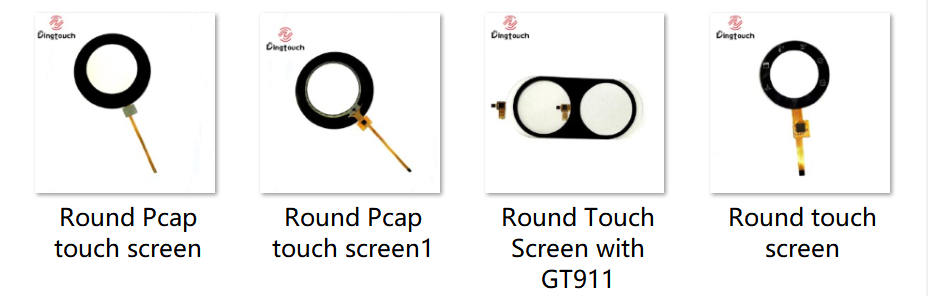 customized round LCD display solutions