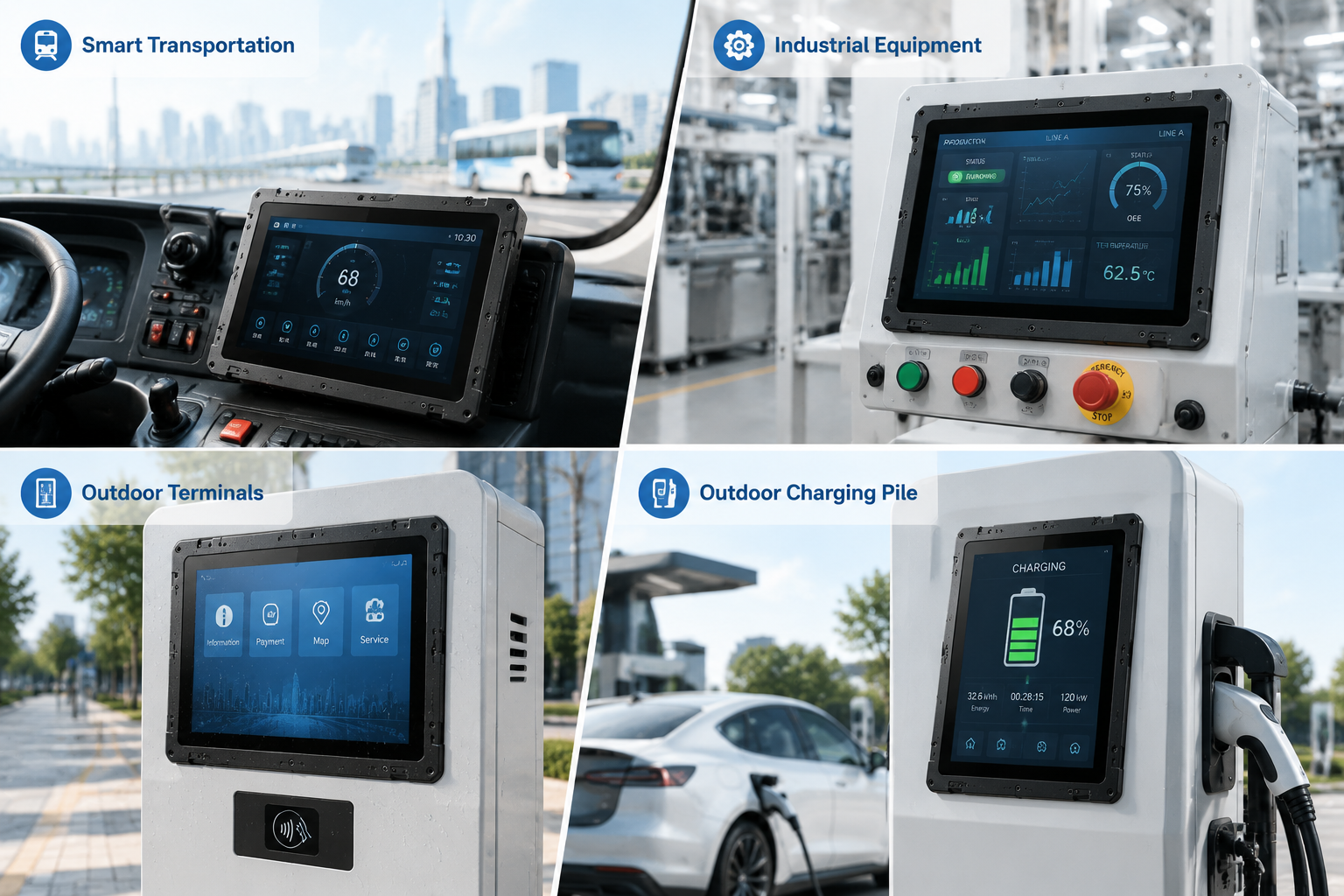 Why Are Some Displays More Impact-Resistant? 5 Key Factors Behind Rugged Display Design