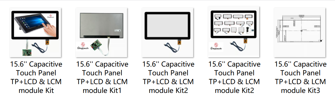 15.6-Inch Full HD HDMI TFT LCD Touch Display for Industrial HMI