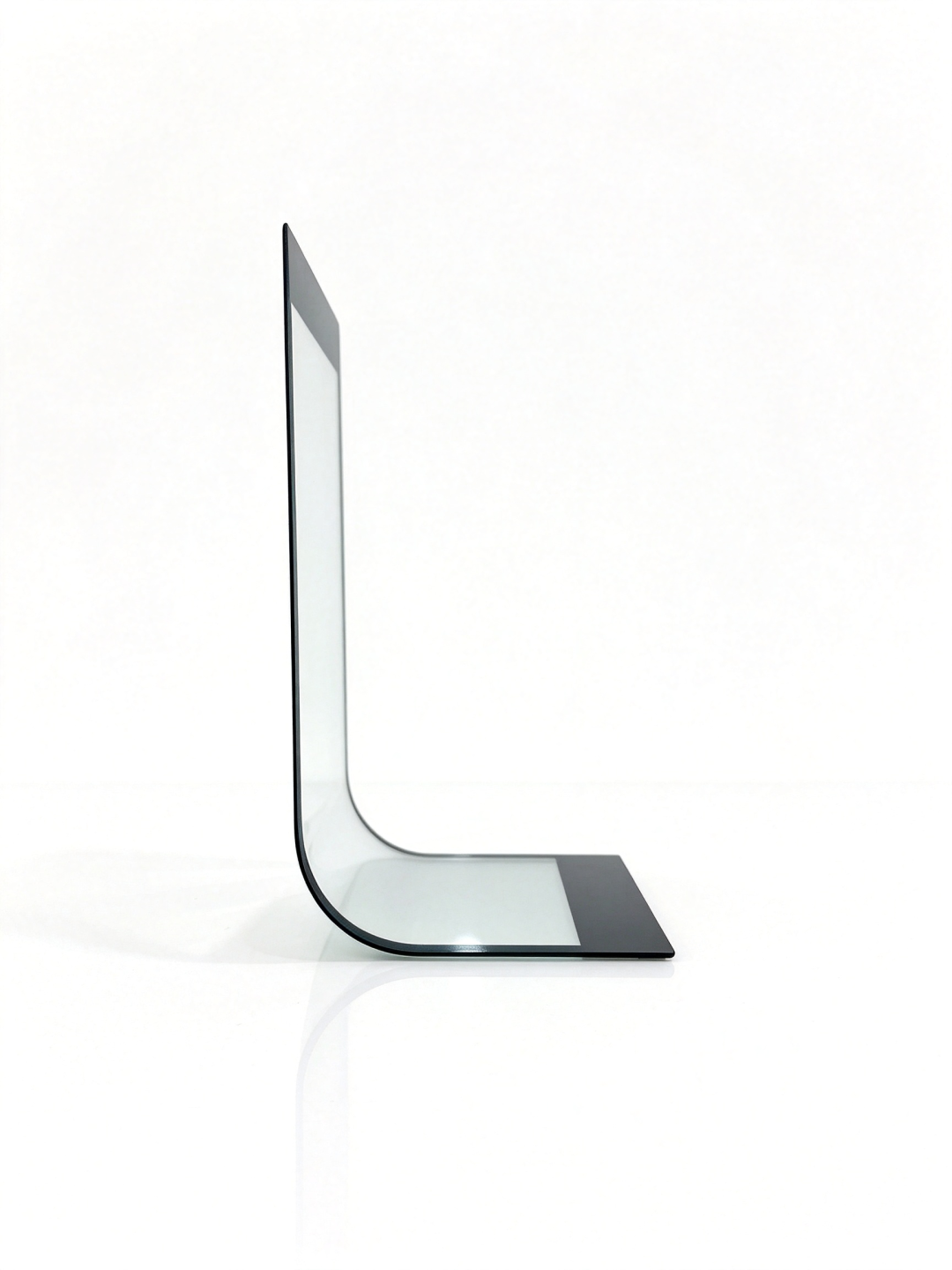 0.55mm Ultra-Thin 3D L-Shaped Cover Glass