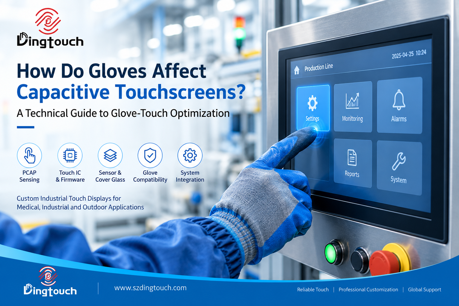 How Do Gloves Affect Capacitive <a href=https://www.szdingtouch.com/new/touchscreen.html target='_blank'>touchscreen</a>s? DINGTouch